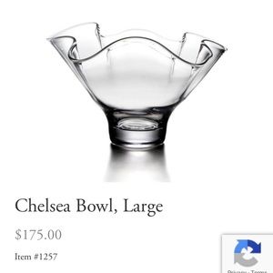 Simon Pearce Chelsea Bowl, large